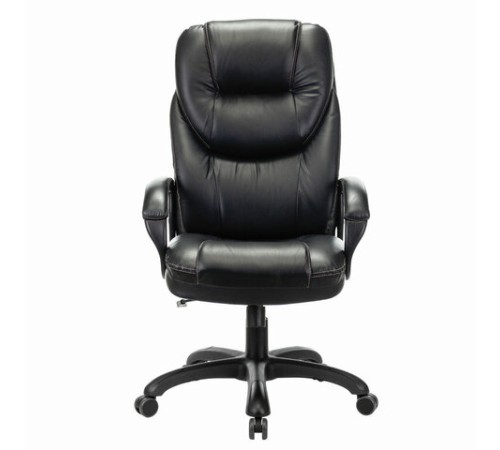 Кресло офисное BRABIX PREMIUM "Nord EX-590", черный пластик, экокожа, черное, 532097 Кресло офисное BRABIX PREMIUM "Nord EX-590", черный пластик, экокожа, черное, 532097