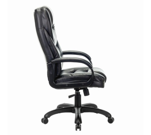 Кресло офисное BRABIX PREMIUM "Nord EX-590", черный пластик, экокожа, черное, 532097 Кресло офисное BRABIX PREMIUM "Nord EX-590", черный пластик, экокожа, черное, 532097