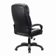 Кресло офисное BRABIX PREMIUM "Nord EX-590", черный пластик, экокожа, черное, 532097