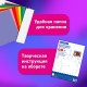 Цветная бумага А4 ТОНИРОВАННАЯ В МАССЕ, 40 листов, 8 цветов, в папке, 80 г/м2, BRAUBERG, 210х297 мм, 117613