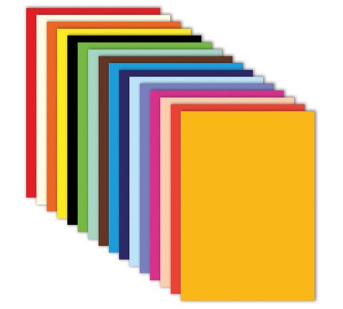 Цветная бумага А4 ТОНИРОВАННАЯ В МАССЕ, 160 листов, 16 цветов, в коробе, 80 г/м2, FUNSTER (ФАНСТЕР), 210х297 мм, 117618