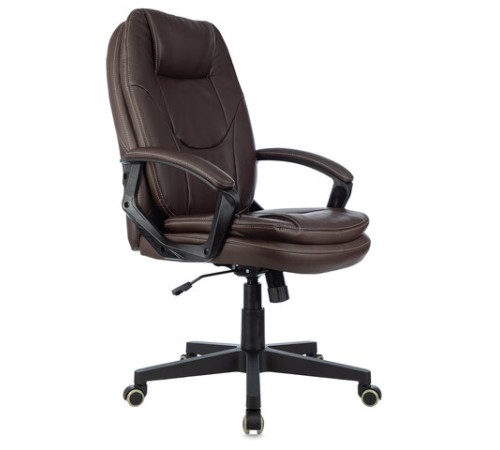 Кресло офисное BRABIX PREMIUM "Trend EX-568", экокожа, коричневое, 532101