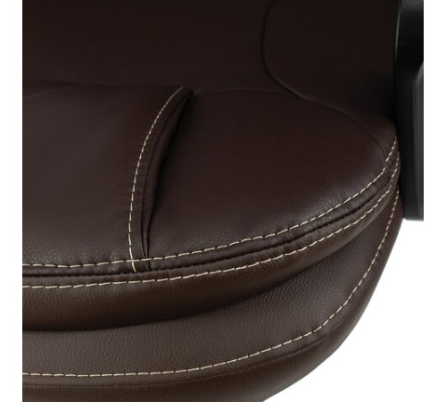Кресло офисное BRABIX PREMIUM "Trend EX-568", экокожа, коричневое, 532101