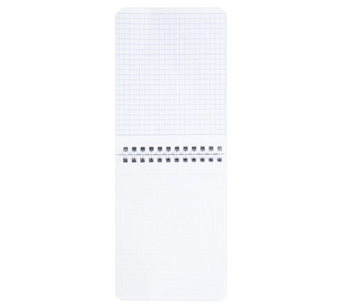 Блокнот МАЛЫЙ ФОРМАТ А6 108х146 мм, 48 л., гребень, мелованная картонная обложка, клетка, ОФИСМАГ, 3 вида, 121832