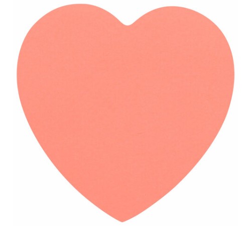 Блок самоклеящийся (стикеры), фигурный BRAUBERG, НЕОНОВЫЙ 