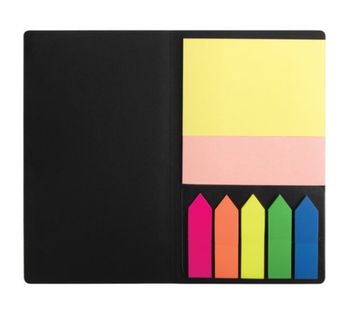 Блок (стикер) и закладки клейкие BRAUBERG, НАБОР 51х75 мм и 25х75 мм + закладки 12х44 мм, 20 листов, 122730