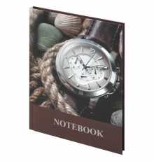 Блокнот МАЛЫЙ ФОРМАТ 110х147 мм, А6, 80 л., твердый, клетка, выборочный лак, BRAUBERG, 