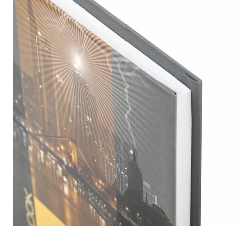 Блокнот МАЛЫЙ ФОРМАТ 110х147 мм, А6, 80 л., твердый, клетка, выборочный лак, BRAUBERG, 