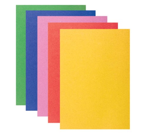 Цветная бумага А4 БАРХАТНАЯ САМОКЛЕЯЩАЯСЯ, 5 листов 5 цветов, 110 г/м2, BRAUBERG, 124727