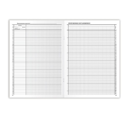 Классный журнал BRAUBERG 1-4 кл., А4 200х290 мм, твердая ламинированная обложка, офсет, 125140