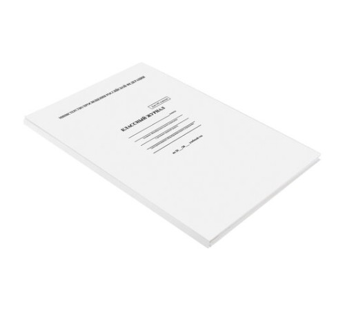 Классный журнал BRAUBERG 1-4 кл., А4 200х290 мм, твердая ламинированная обложка, офсет, 125140