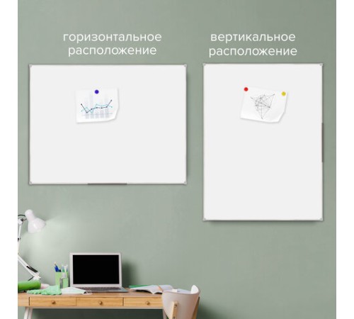 Доска магнитно-маркерная 90х120 см, ПВХ рамка, ГАРАНТИЯ 10 ЛЕТ, РОССИЯ, STAFF, 236159 Доска магнитно-маркерная 90х120 см, ПВХ рамка, ГАРАНТИЯ 10 ЛЕТ, РОССИЯ, STAFF, 236159