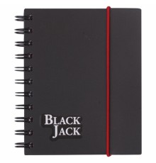 Блокнот МАЛЫЙ ФОРМАТ А6 105х148 мм, 150 л., гребень, пластик, клетка, BRAUBERG, 