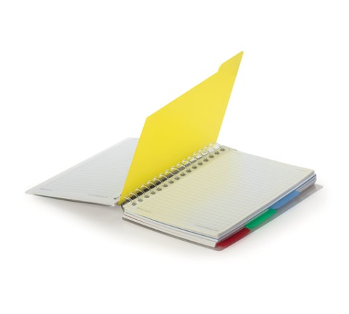 Блокнот МАЛЫЙ ФОРМАТ А6 115х152 мм, 150 л., гребень, пластик, клетка, BRAUBERG, 