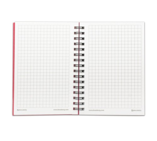 Блокнот МАЛЫЙ ФОРМАТ А6 105х145 мм, 60 л., гребень, пластик+картон, клетка, BRAUBERG, 