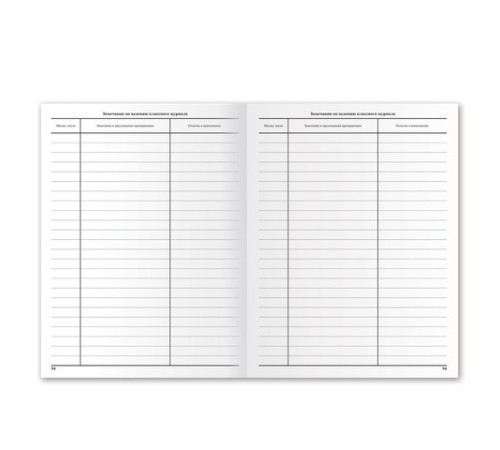 Классный журнал BRAUBERG 5-11 кл. (универсальный), А4 200х290 мм, твердая ламинированная обложка, офсет, 125686