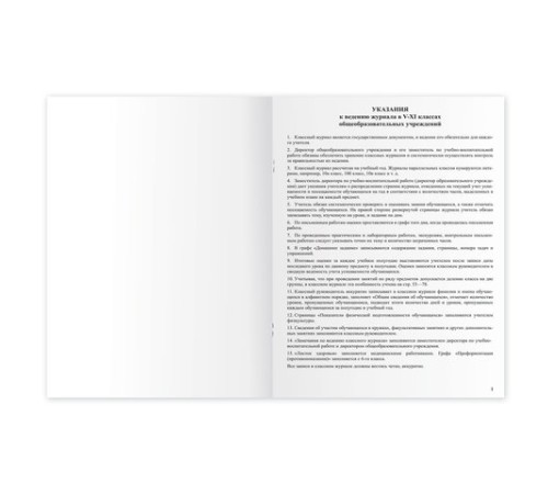 Классный журнал BRAUBERG 5-11 кл. (универсальный), А4 200х290 мм, твердая ламинированная обложка, офсет, 125686