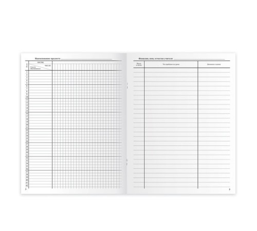 Классный журнал BRAUBERG 5-11 кл. (универсальный), А4 200х290 мм, твердая ламинированная обложка, офсет, 125686