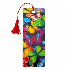 Закладка для книг с линейкой 3D-ОБЪЕМНАЯ BRAUBERG, 