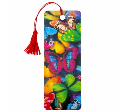 Закладка для книг с линейкой 3D-ОБЪЕМНАЯ BRAUBERG, 