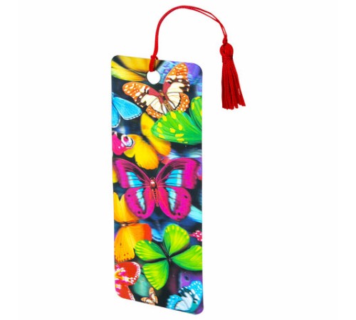 Закладка для книг с линейкой 3D-ОБЪЕМНАЯ BRAUBERG, 