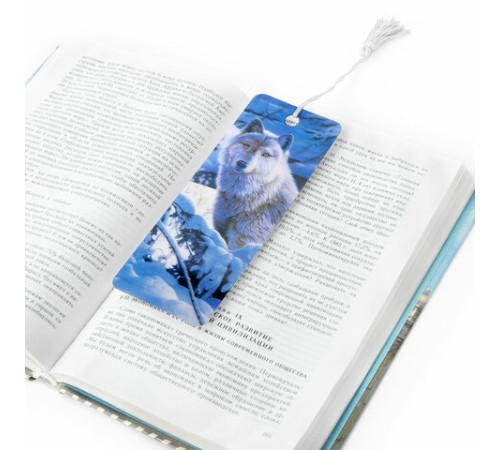 Закладка для книг с линейкой 3D-ОБЪЕМНАЯ BRAUBERG, 