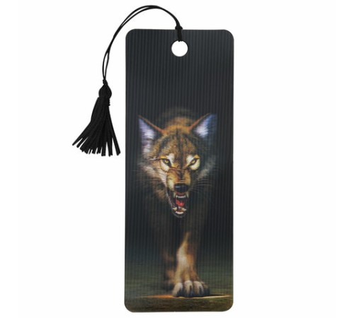 Закладка для книг с линейкой 3D-ОБЪЕМНАЯ BRAUBERG, 