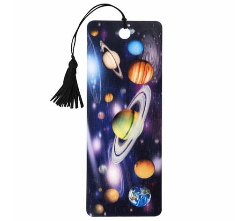 Закладка для книг с линейкой 3D-ОБЪЕМНАЯ BRAUBERG, 