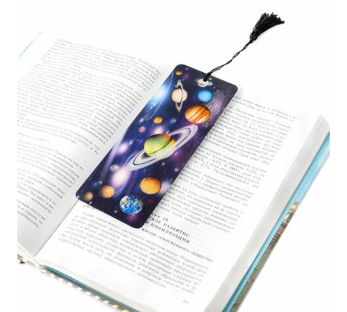 Закладка для книг с линейкой 3D-ОБЪЕМНАЯ BRAUBERG, 