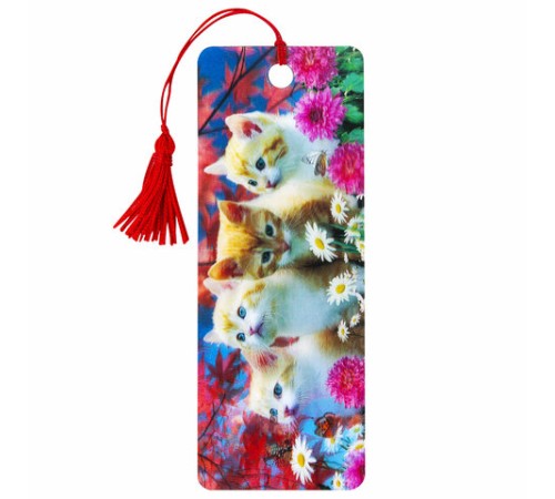 Закладка для книг с линейкой 3D ОБЪЕМНАЯ BRAUBERG, 