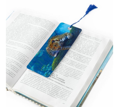 Закладка для книг с линейкой 3D-ОБЪЕМНАЯ BRAUBERG, 