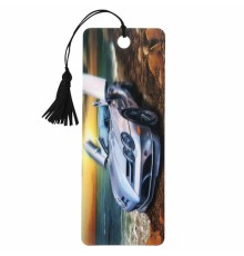 Закладка для книг с линейкой 3D-ОБЪЕМНАЯ BRAUBERG, 