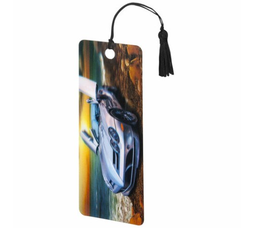 Закладка для книг с линейкой 3D-ОБЪЕМНАЯ BRAUBERG, 