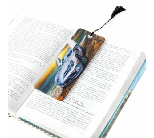 Закладка для книг с линейкой 3D-ОБЪЕМНАЯ BRAUBERG, 