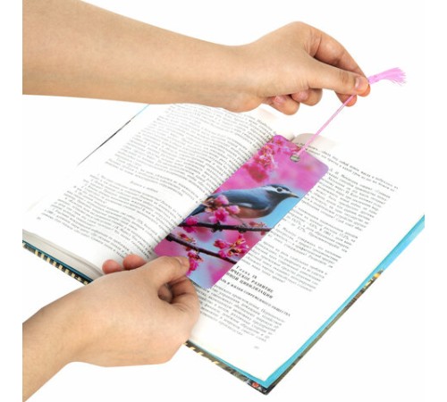 Закладка для книг с линейкой 3D-ОБЪЕМНАЯ BRAUBERG, 