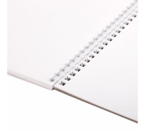 Альбом для акварели А4 20 л., бумага 200 г/м2, гребень, твердая подложка, BRAUBERG, 