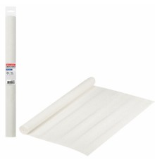 Бумага гофрированная/креповая, 32 г/м2, 50х250 см, белая, в рулоне, BRAUBERG, 126528