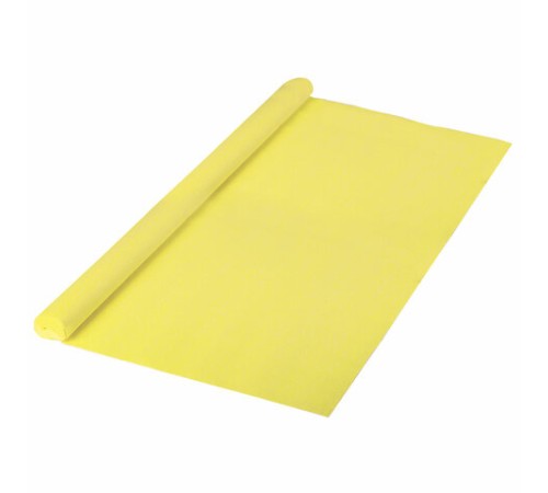 Бумага гофрированная/креповая, 32 г/м2, 50х250 см, желтая, в рулоне, BRAUBERG, 126529