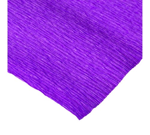 Бумага гофрированная/креповая, 32 г/м2, 50х250 см, фиолетовая, в рулоне, BRAUBERG, 126533
