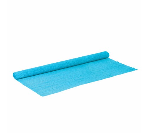 Бумага гофрированная/креповая, 32 г/м2, 50х250 см, голубая, в рулоне, BRAUBERG, 126534