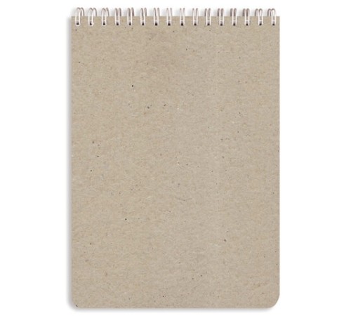 Блокнот А5 146х205 мм, 60 л., гребень, жесткая подложка, клетка, STAFF, 4 вида, 126539