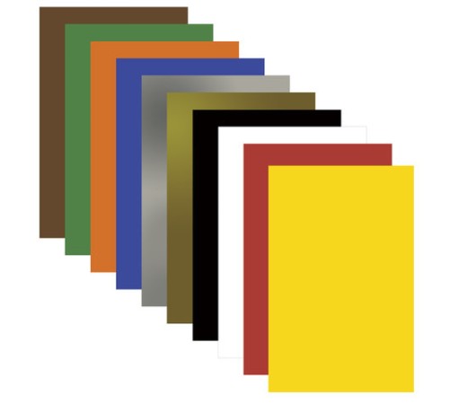 Картон цветной А4 немелованный (матовый), ВОЛШЕБНЫЙ, 10 листов, 10 цветов, ПИФАГОР, 200х283 мм, 127052