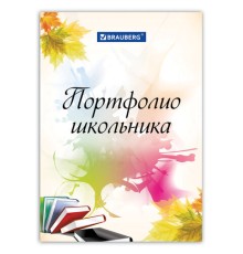 Листы-вкладыши для портфолио ШКОЛЬНИКА, 30 разделов, 32 листа, 