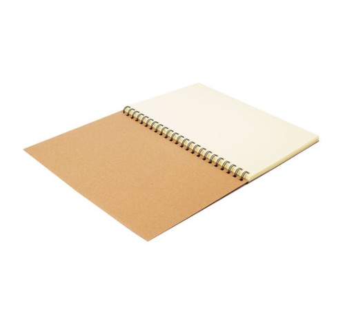 Скетчбук, слоновая кость 150 г/м2, 210х297 мм, 30 л., гребень, BRAUBERG ART CLASSIC, 128947