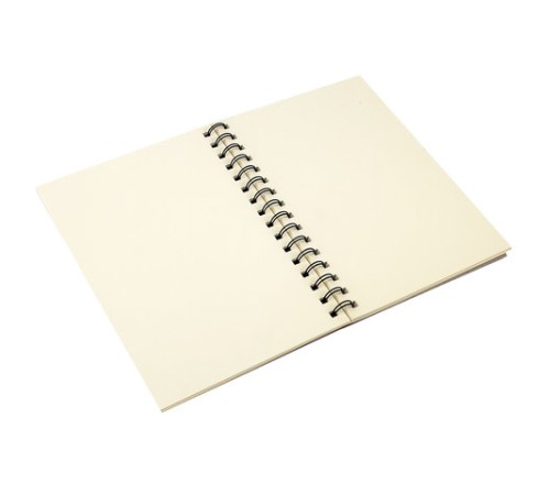 Скетчбук, слоновая кость 150 г/м2, 148х210 мм, 30 л., гребень, BRAUBERG ART CLASSIC, 128948