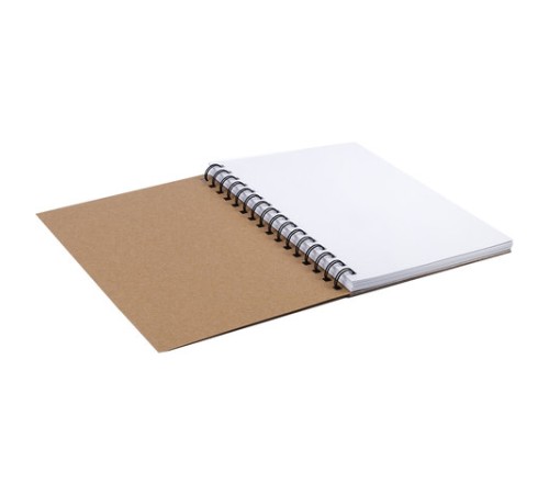 Скетчбук, белая бумага 150 г/м2, 148х210 мм, 30 л., гребень, BRAUBERG ART CLASSIC, 128950