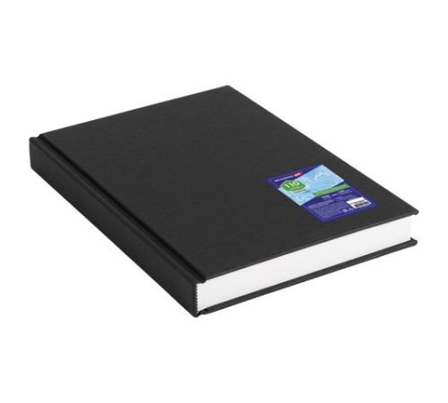 Скетчбук, слоновая кость 100 г/м2, 210х297 мм, 110 л., книжный твердый переплет, BRAUBERG ART CLASSIC, 128957