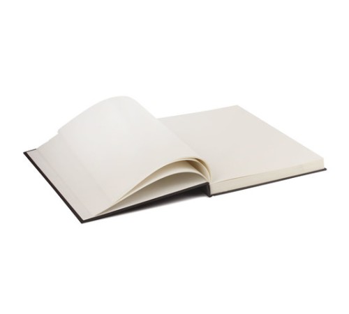 Скетчбук, слоновая кость 100 г/м2, 210х297 мм, 110 л., книжный твердый переплет, BRAUBERG ART CLASSIC, 128957