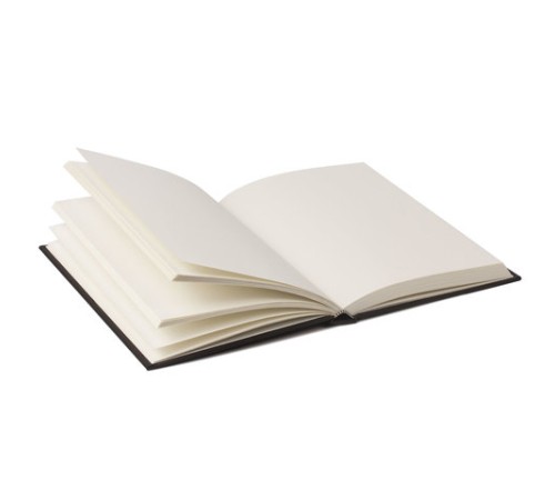 Скетчбук, слоновая кость 100 г/м2, 148х210 мм, 110 л., книжный твердый переплет, BRAUBERG ART CLASSIC, 128958