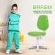 Кресло детское BRABIX "Fancy MG-201W", без подлокотников, пластик белый, салатовое, 532414, MG-201W_532414